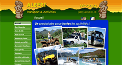 Desktop Screenshot of albert-transport.net